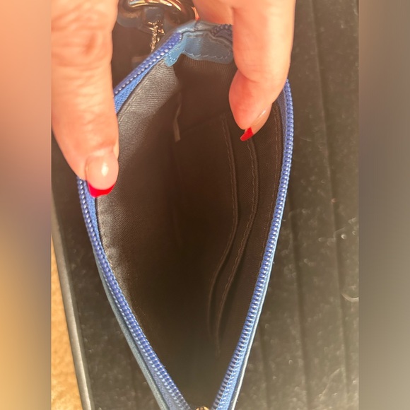 Coach blue wristlet - Picture 3 of 6